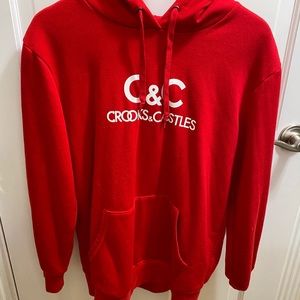 Crooks & Castles Red Hoodie
